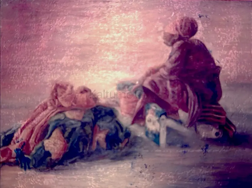 Painting artwork by Kaltume Gana